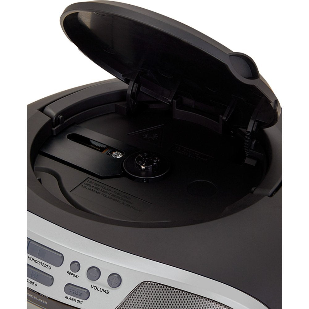 EAN 8435256898439 - Aiwa BBTU-400SL sistema estéreo portátil Analógico y digital 6 W FM Plata Reproducción MP3 imagen 4