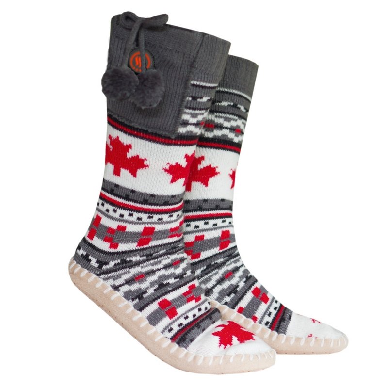 EAN 5908246727130 - Glovii GQ4M zapatillas Bota pantufla Unisex Gris, Rojo, Blanco imagen 1
