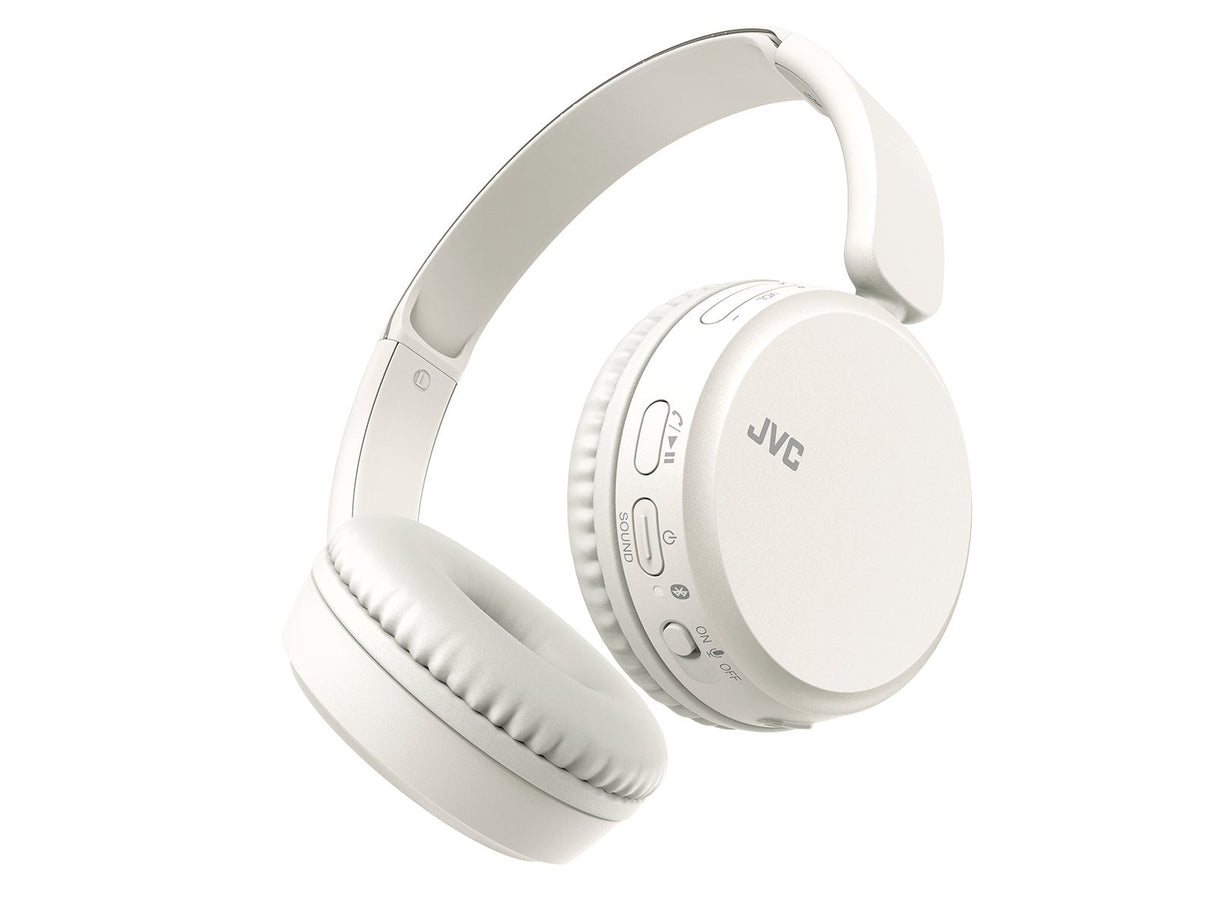 Auriculares Inalámbricos Jvc Ha-S36w Con Micrófono Bluetooth Blancos
