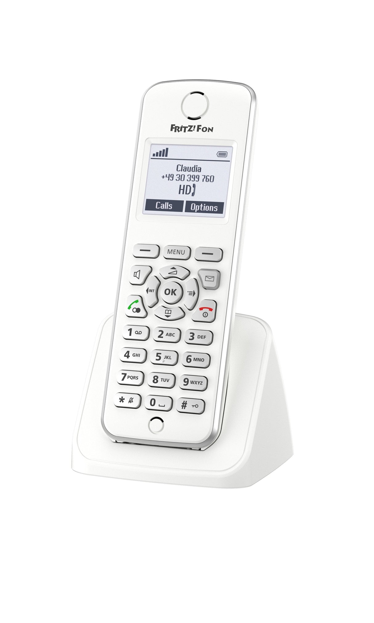 Avm Fritz! Fon M2 International Telefono Dect Identificador De Llamadas Blanco