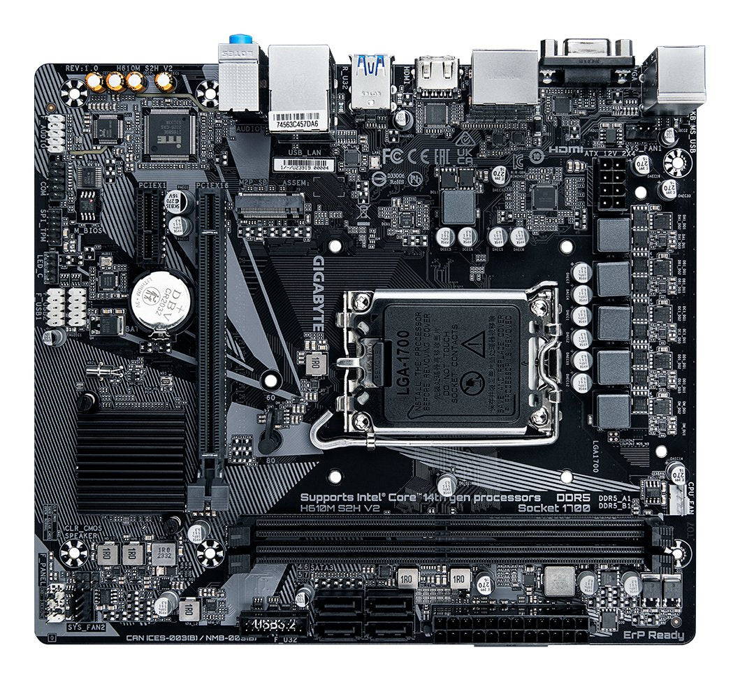 EAN 4719331859817 - GIGABYTE H610M S2H V2 placa base Intel H610 Express LGA 1700 micro ATX imagen 4