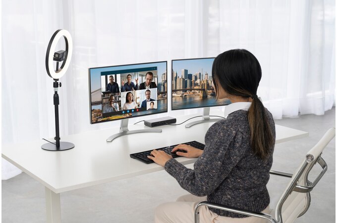 Soporte Telescopico A1010 Para Micrfonos Y Webcams