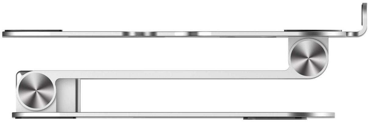Soporte De Mesa Rapoo Ucs-5001 Para Portátil Con Docking Usb-C 1xhdmi 1 Rj45 Gb 2xusb 3.0 2 Usb-C Color Plata