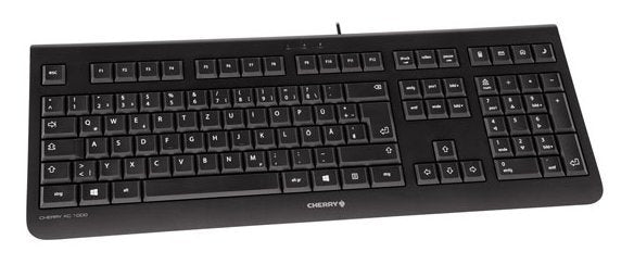 Cherry Kc 1000 Teclado Usb Azerty Belga Negro