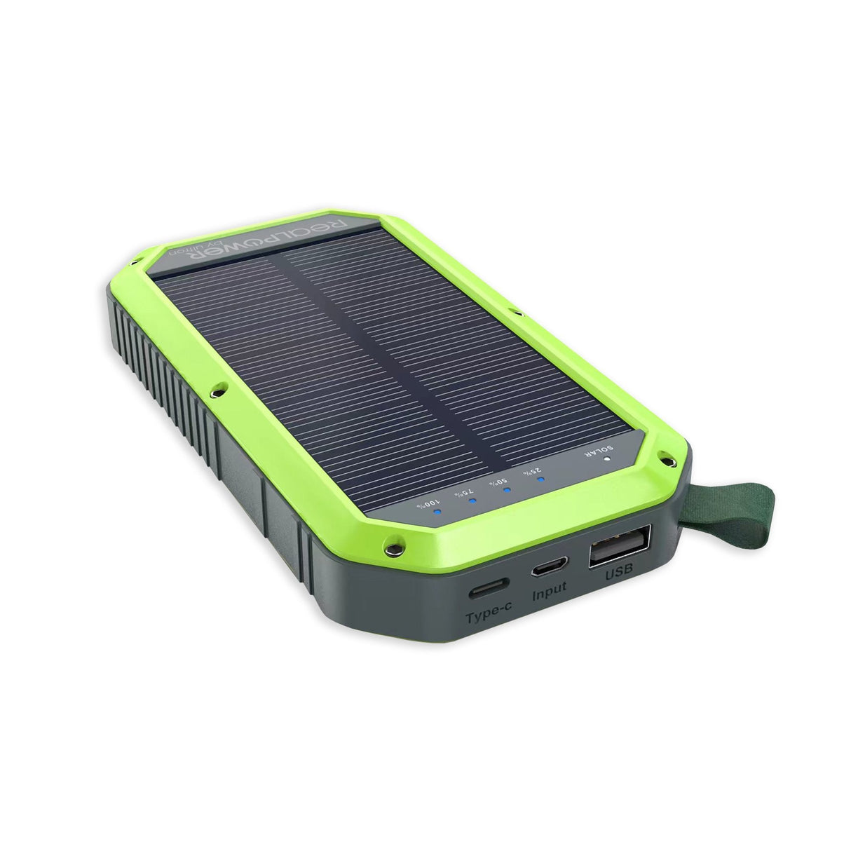 Realpower Powerbank Pb-10000 Solar Negro 10.000mah