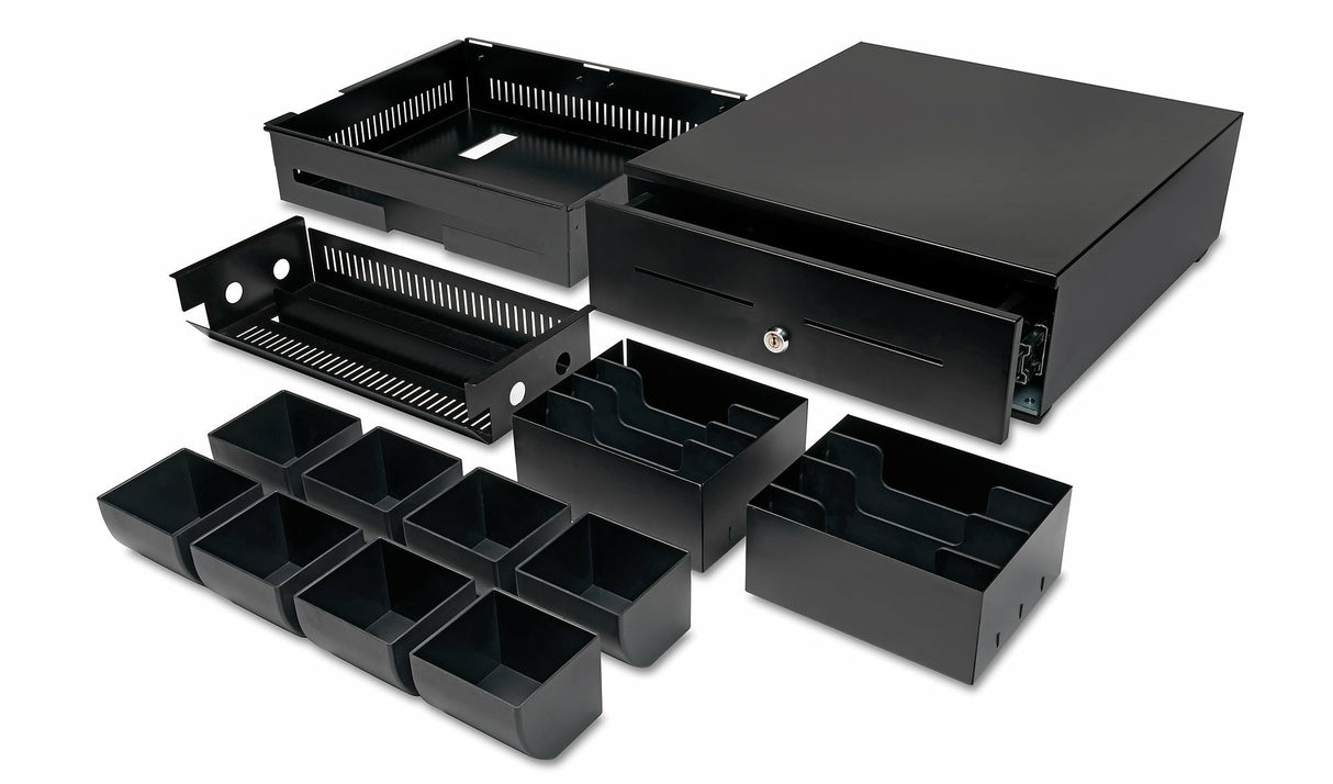 Safescan Hd-4142 Cajón Portamonedas Resimente 41,5 Ancho X 42,5 Largo X 13 Alto Cm