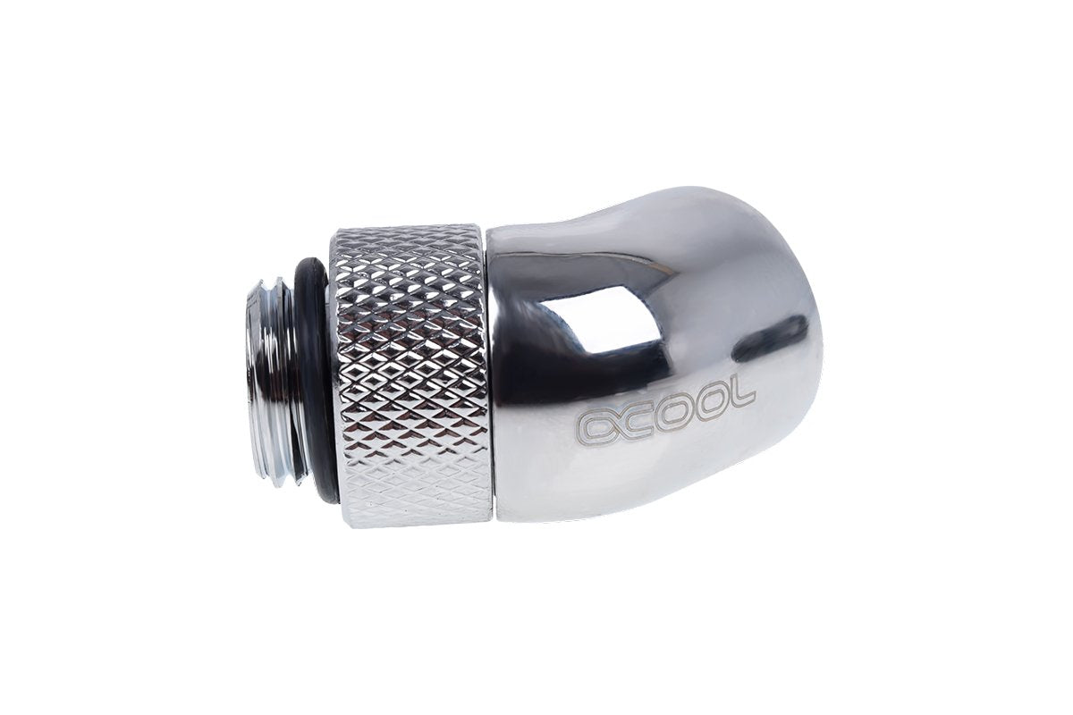 Alphacool Racor 45º Eiszapfen Angled Chrome