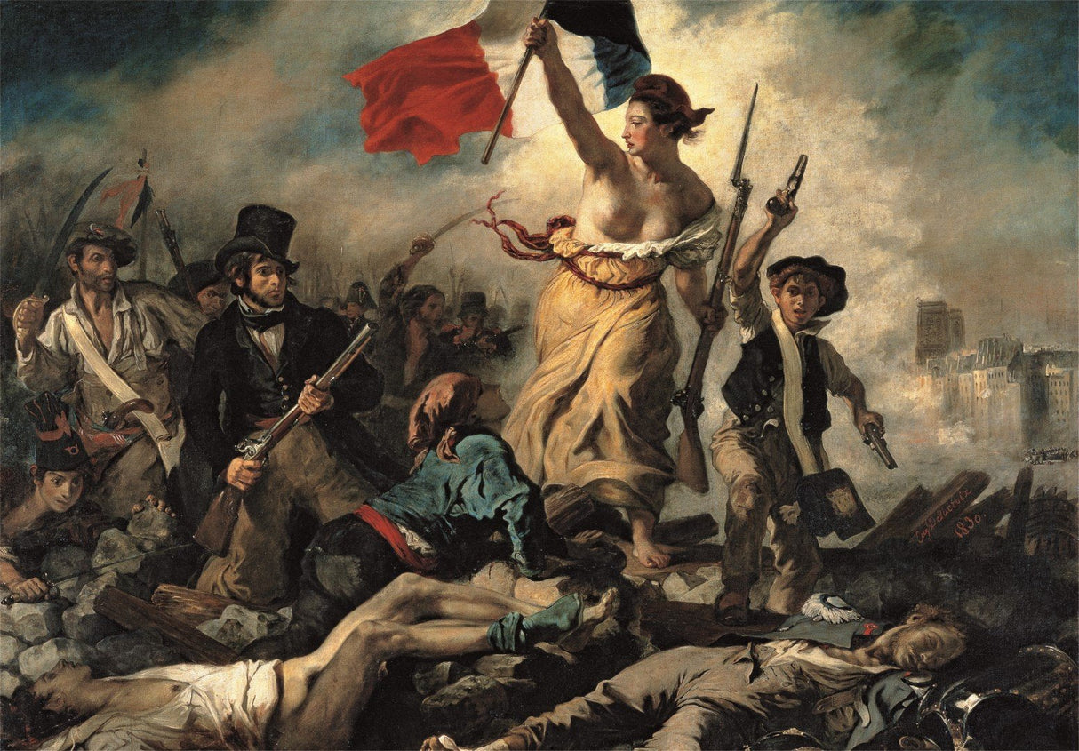Puzzle Liberty Leading The People Delacroix Museum 1000pzs
