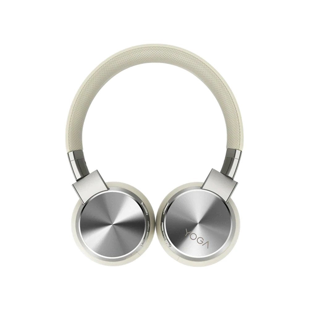 Lenovo Yoga Auriculares Inalámbrico Y Alámbrico Diadema Bluetooth Crema De Color, Blanco