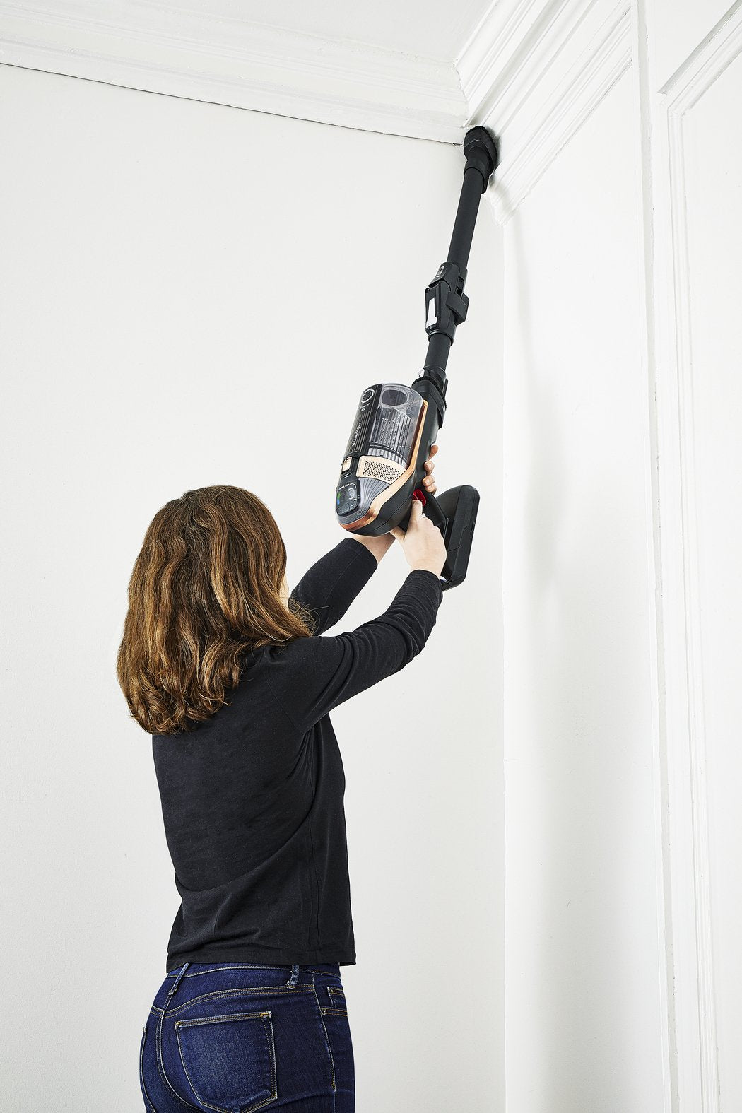 EAN 3221616034303 - Rowenta X-Force RH99F1 Aspiradora escoba 2 en 1 Batería Secar HEPA Sin bolsa 0,9 L Negro, Gris imagen 5