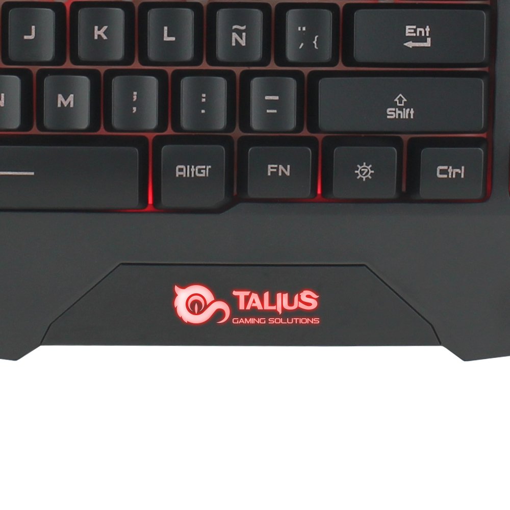 Teclado Español Talius Gaming Arconte Usb Negro Tal-Arconte
