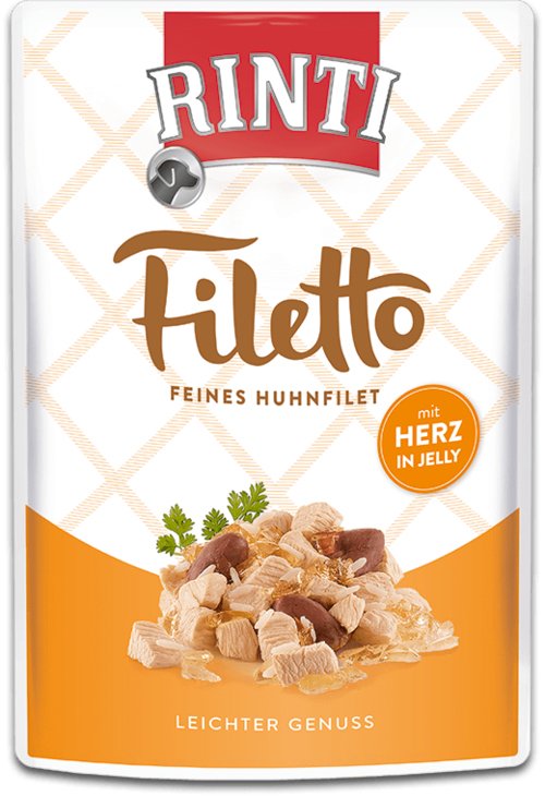 EAN 4000158954022 - RINTI Filetto Pollo, Corazón Adulto 100 g imagen 1