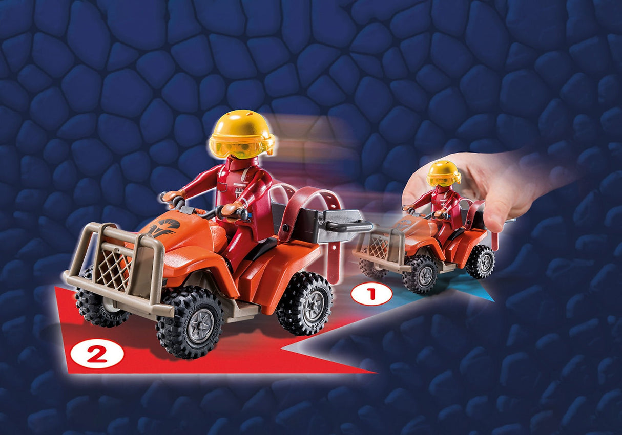 Playmobil 71085 Dragons: The Nine Realms - Icaris Quad & Phil, Konmruktionsspielzeug 71085
