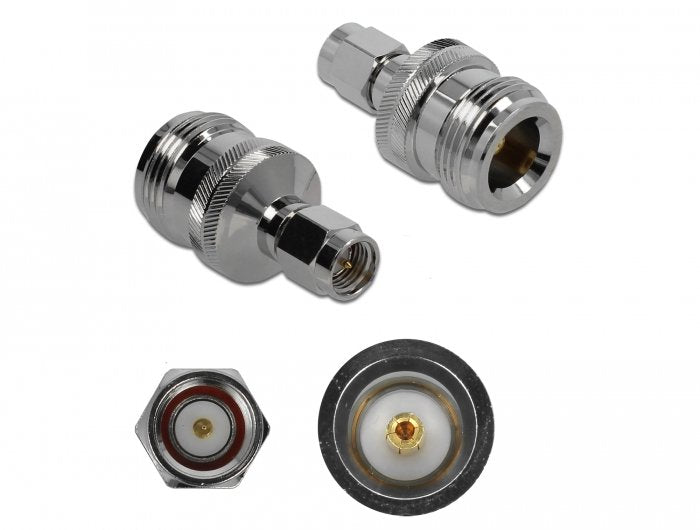 Delock Adapter N Buchse Zu Sma Stecker 10 Ghz