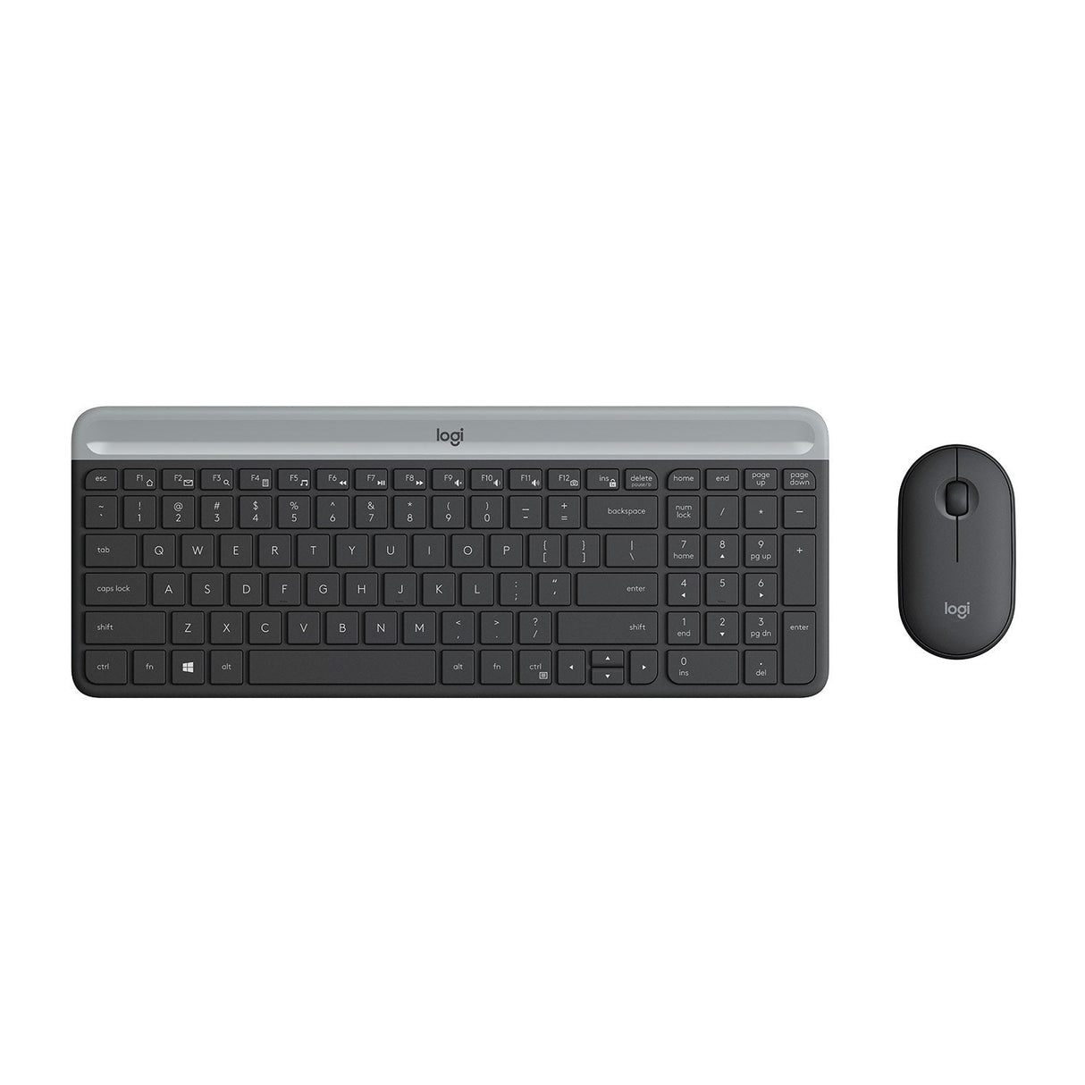 Teclado Belga + Ratón Logitech Mk470 Rf Inalámbrico Azerty Grafito 920-009194