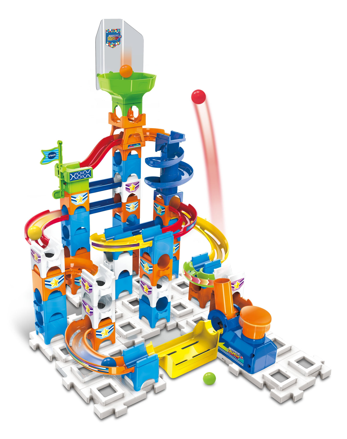 Vtech Marble Rush - Set De Aventura S100, Tren 80-503649