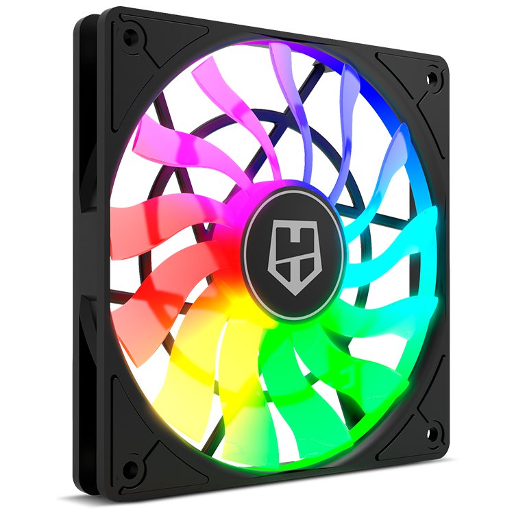 EAN 8436587973147 - NOX Hummer SLIM FAN Carcasa del ordenador Ventilador 12 cm Translúcido 1 pieza(s) imagen 3