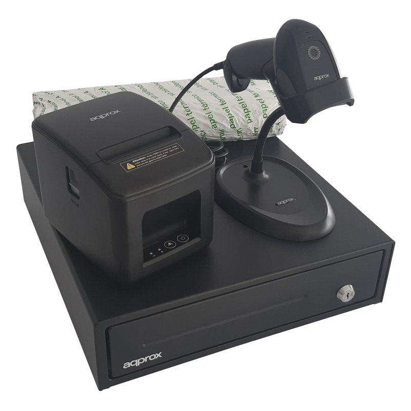 EAN 8435099530640 - Approx appPOSPACK3380USB 203 x 203 DPI Alámbrico Térmica directa Impresora de recibos imagen 1
