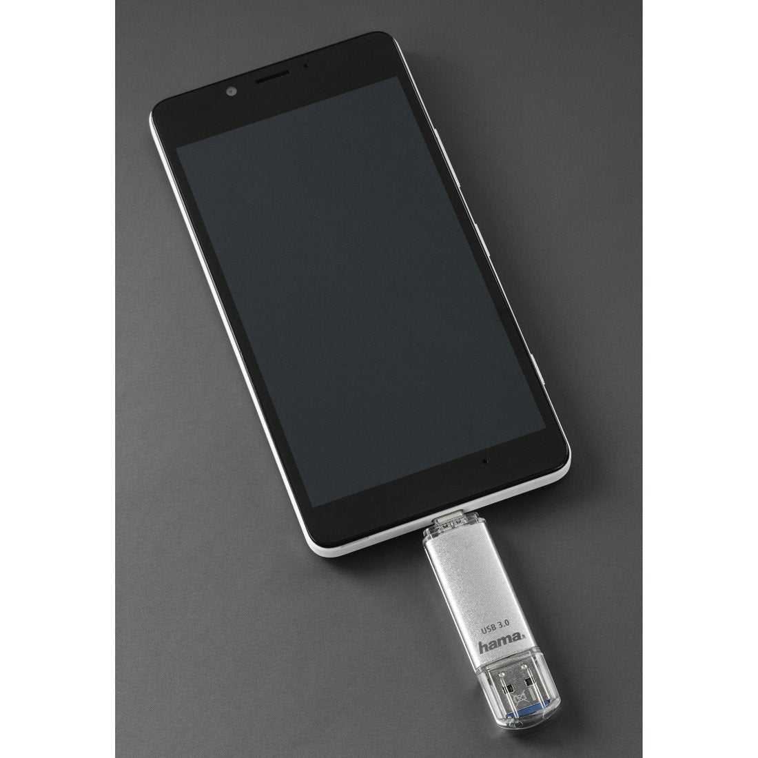 Hama Laeta Memoria Pendrive Usb 3.0 Con Tapa - 32gb De Capacidad - 40mb/S De Transferencia - Funcion Otg - Usb-C -