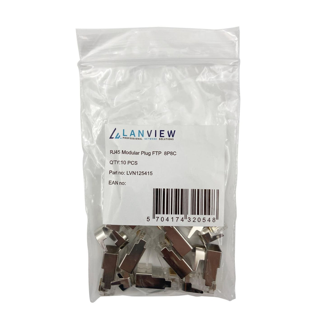 EAN 5704174320548 - Lanview LVN125415 conector RJ45 Metálico imagen 3