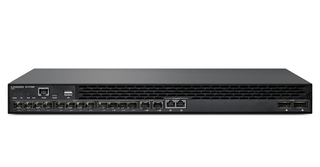 EAN 4044144618598 - LANCOM XS-5116QF Gestionado L2/L3 10G Ethernet (100/1000/10000) 1U Negro imagen 1