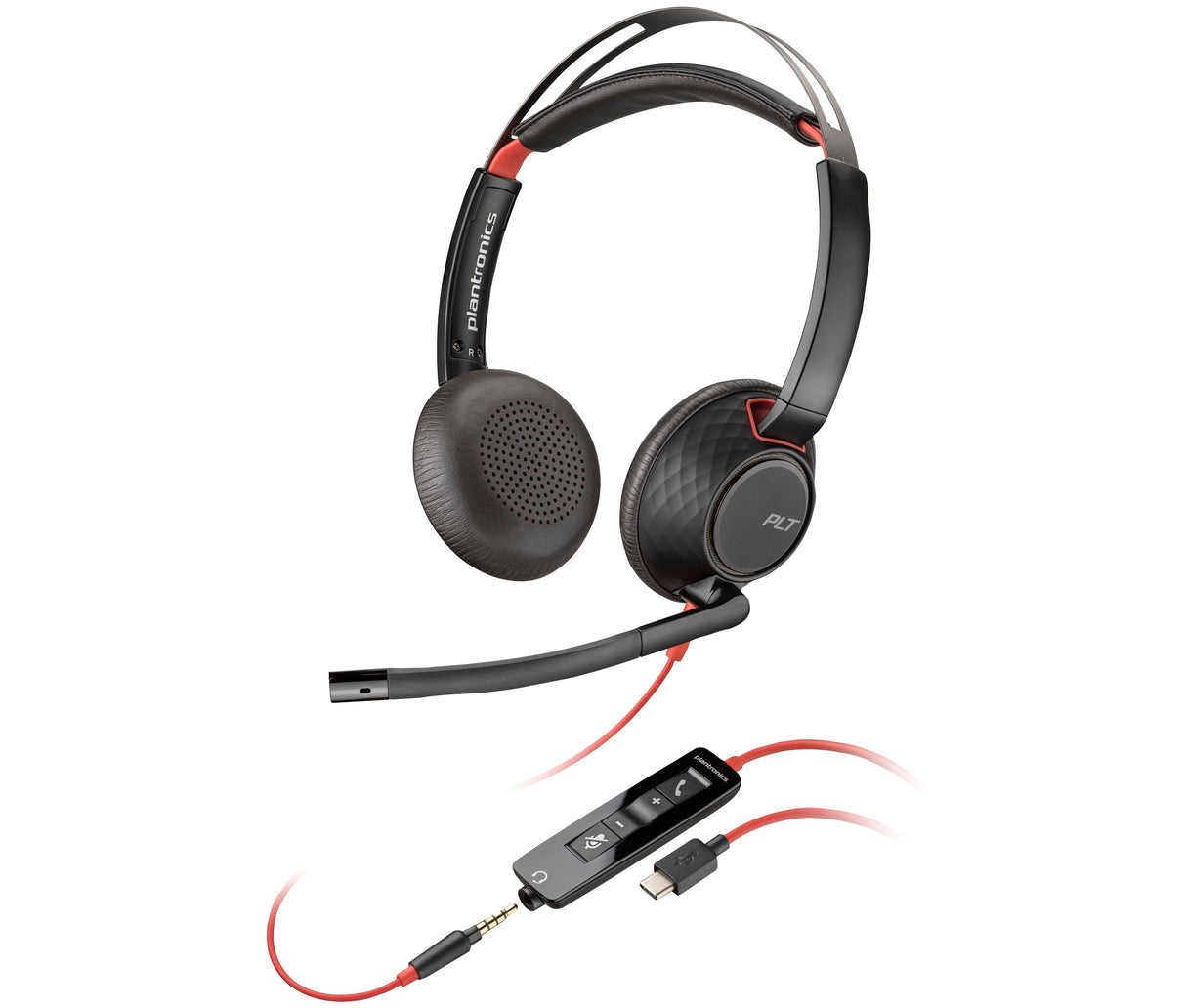EAN 0197497174328 - HP Poly Blackwire C5220 USB-C Headset +Inline Cable (Bulk) Alámbrico Diadema Oficina/Centro de llamadas U imagen 4