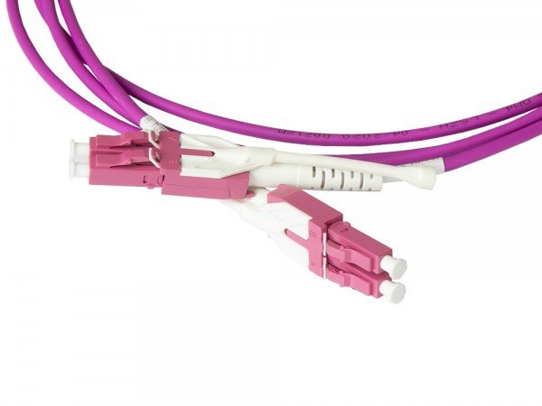 EAN 4014619716906 - Alcasa LW-U8075LC4 Cable de fibra óptica e InfiniBand 7,5 m 2x LC Violeta imagen 2