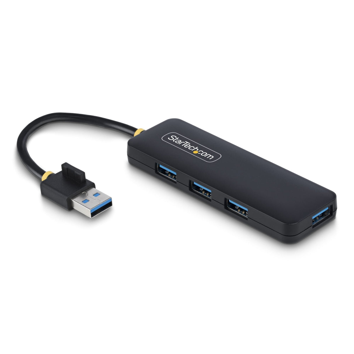 EAN 0065030912143 - StarTech.com H5A4A-USB-HUB hub de interfaz USB 3.2 Gen 1 (3.1 Gen 1) Type-A 5000 Mbit/s Negro imagen 1