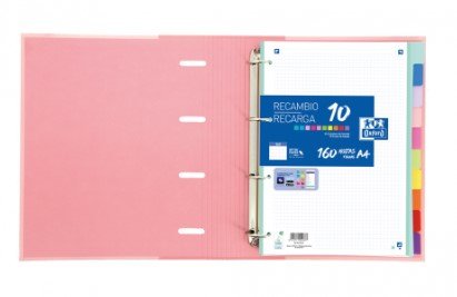 Oxford Juego Separadores 10 Posiciones Pp 500 Micras A4 C/Surtidos