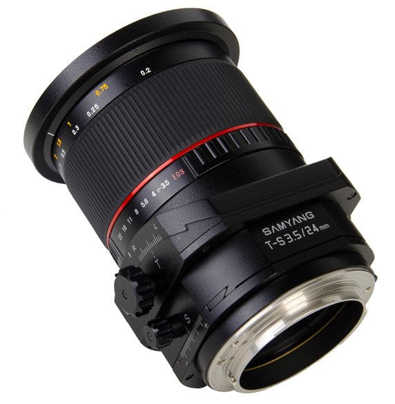Samyang T-S 24mm 1:3.5 Ed As Umc Slr Objetivo Inclinación-Desplazamiento Negro
