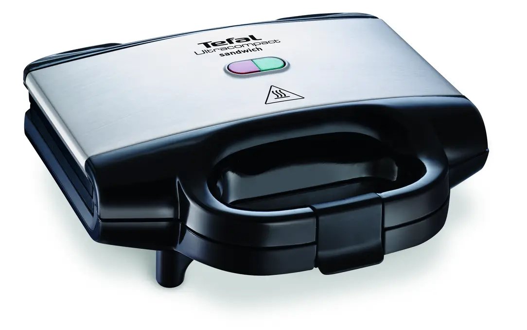 EAN 3045386375943 - Tefal SM1572 sandwichera 700 W Negro, Acero inoxidable imagen 1