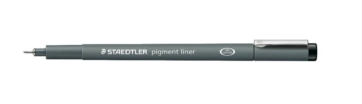 EAN 4007817330418 - Staedtler Pigment liner Fineliner 0.3mm rotulador Negro imagen 1