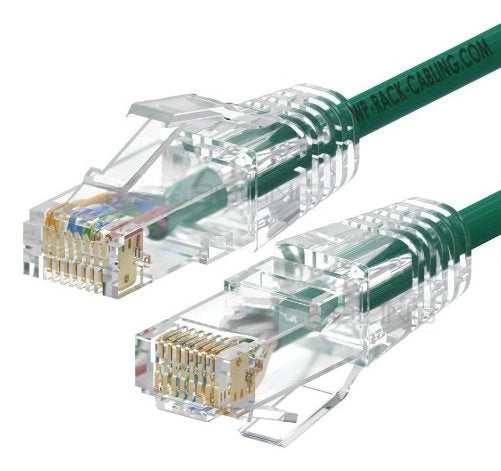 Wp Wpc-Pat-6au010g-S Cable De Red Verde, Transparente 1 M Cat6a U/Utp (Utp)