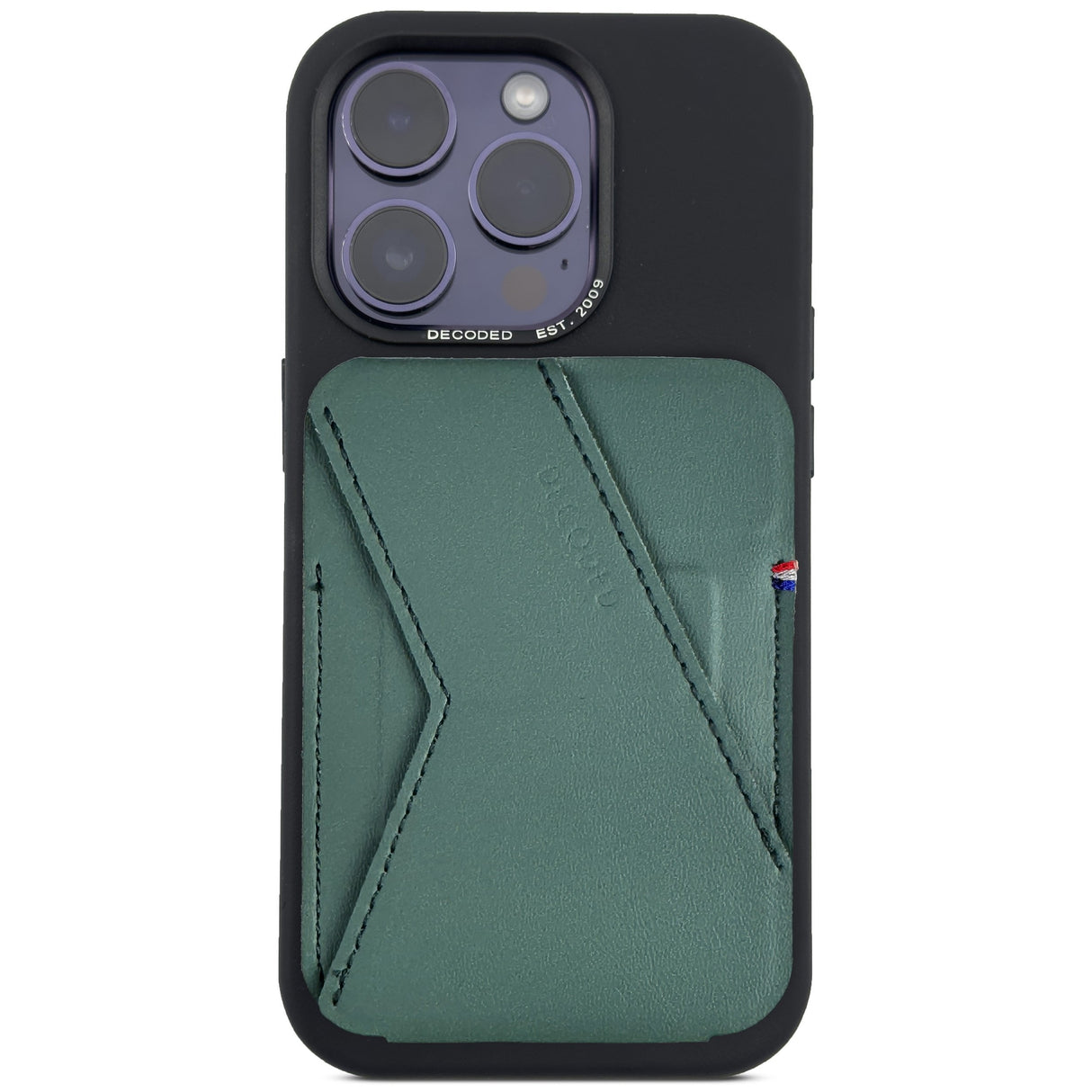 Decoded Silicone Magsafe Card Stand Sleeve Sage Leaf