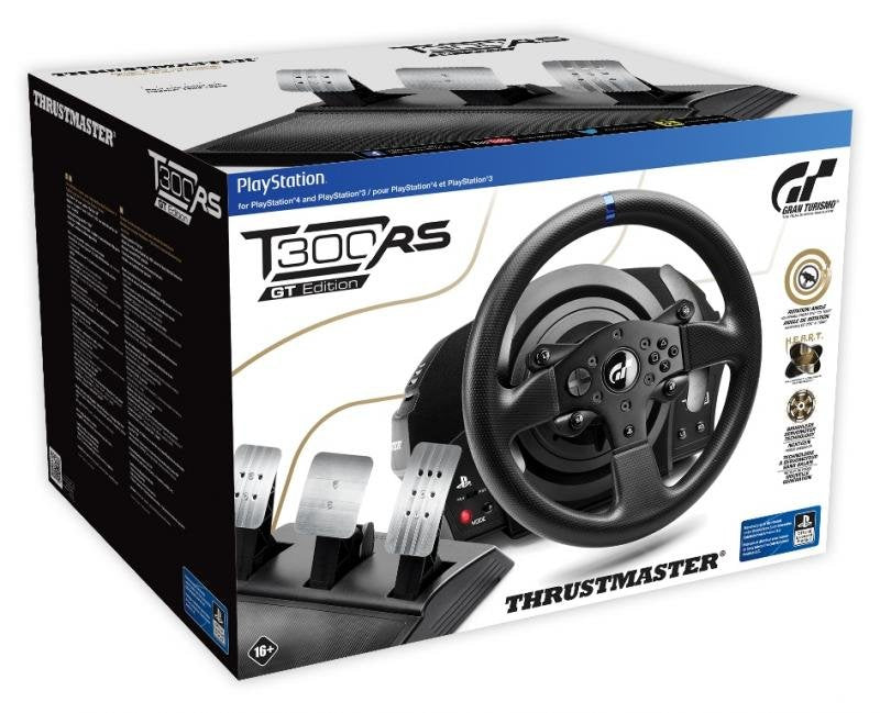 EAN 3362934110420 - Thrustmaster T300 RS GT Negro Volante + Pedales Analógico/Digital PC, PlayStation 4, Playstation 3 imagen 6