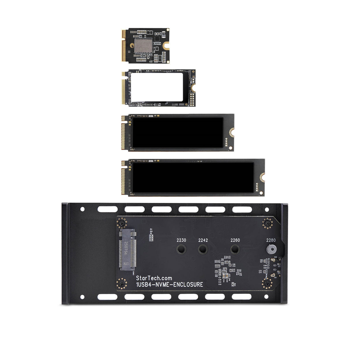 EAN 0065030907248 - StarTech.com 1USB4-NVME-ENCLOSURE caja para disco duro externo Caja externa para unidad de estado sólido imagen 3