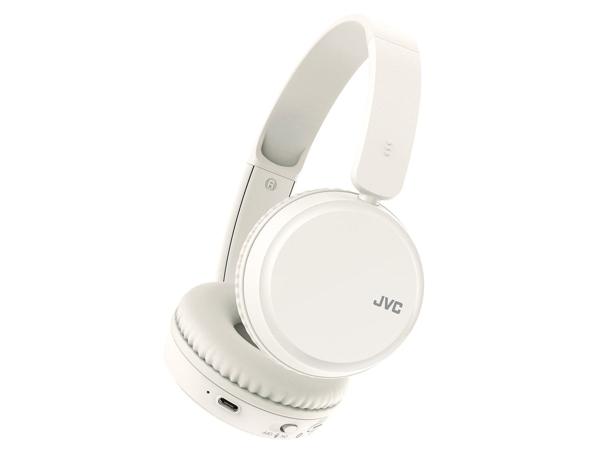 Auriculares Inalámbricos Jvc Ha-S36w Con Micrófono Bluetooth Blancos