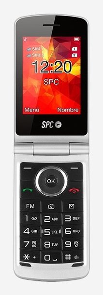 Teléfono Móvil Spc Opal Para Personas Mayores Negro