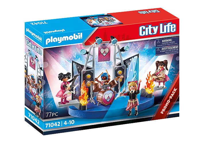 Playmobil 71042 City Life Banda De Musica