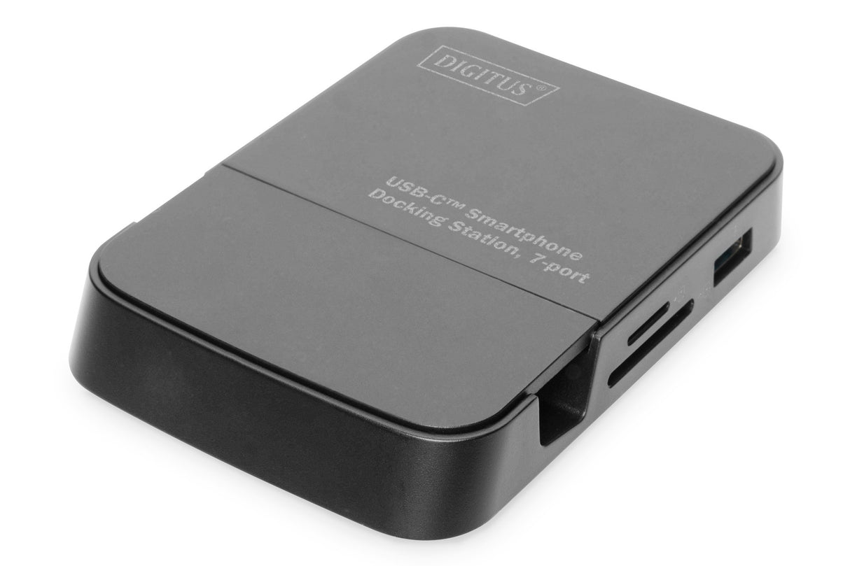 EAN 4016032462873 - Digitus DA-70882 base para portátil y replicador de puertos USB 2.0 Negro imagen 1