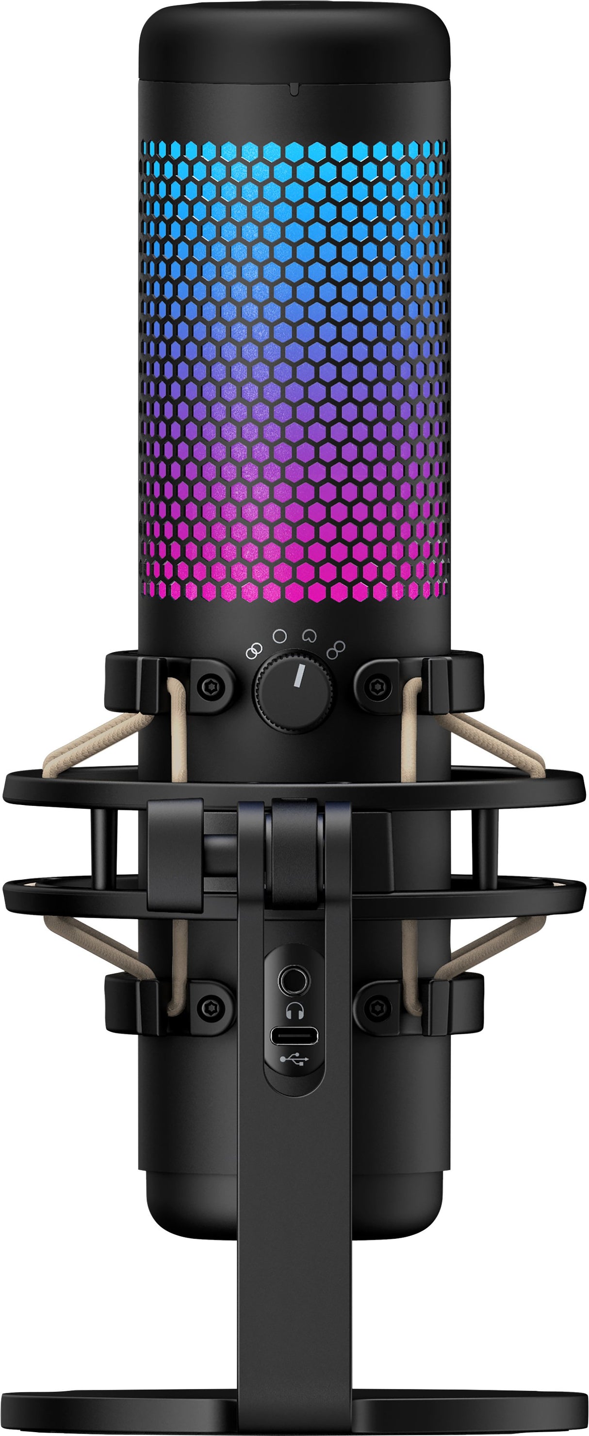 EAN 0196188049488 - HyperX QuadCast S - USB Microphone (Black-Grey) - RGB Lighting Micrófono para PC imagen 3