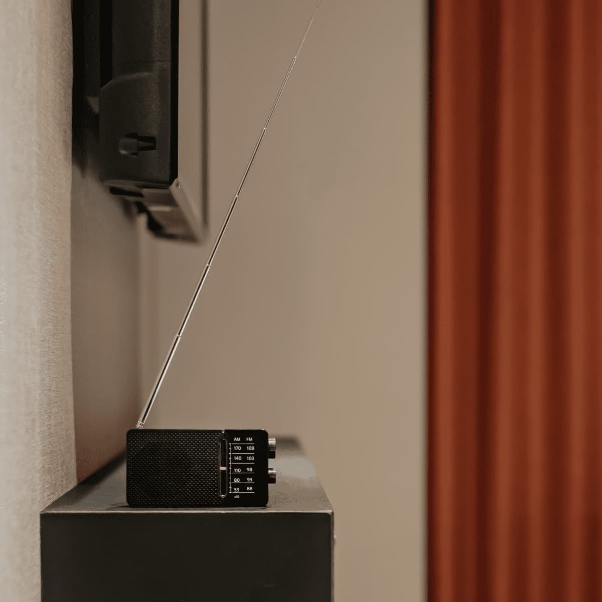 Sangean Sr-36 Negro Radio Fm/Am Altavoz Integrado Antena Telescópica Salida Auriculares