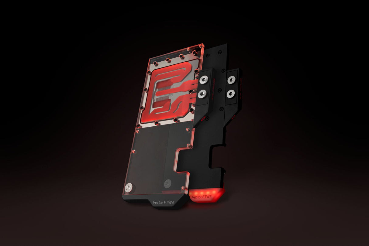 Ekwb Ek-Quantum Vector Ftw3 Rtx 3070 D-Rgb - Níquel + Acrílico, Refrigeración Por Agua Níquel/Transparente 3,83111e+12