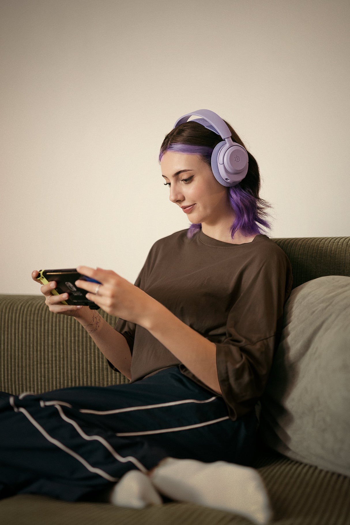 EAN 5707119061315 - Steelseries Arctis Nova 3P Auriculares Inalámbrico Diadema Música/uso diario Bluetooth Lavanda imagen 19