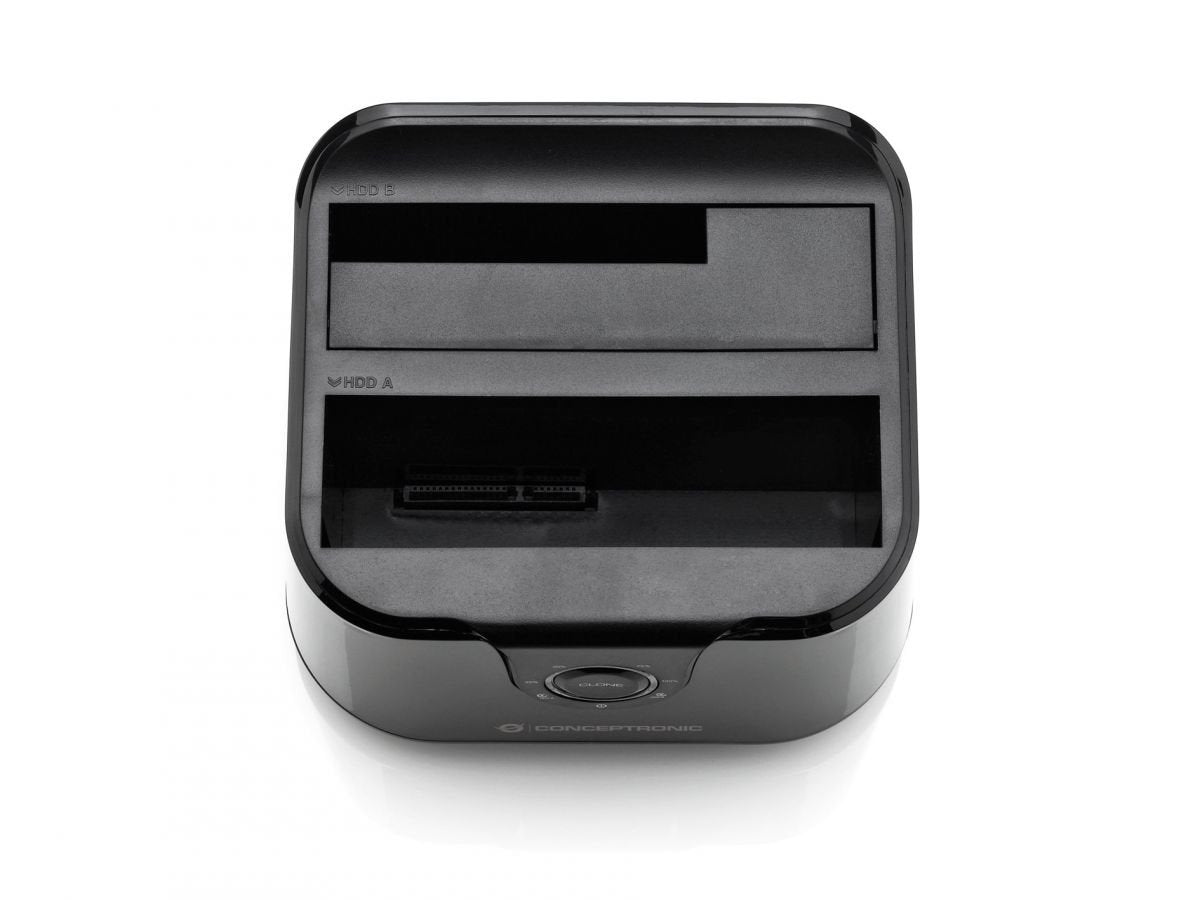 EAN 4015867228661 - Conceptronic DONN12B base de conexión para disco duro USB 3.2 Gen 1 (3.1 Gen 1) Type-B Negro imagen 1