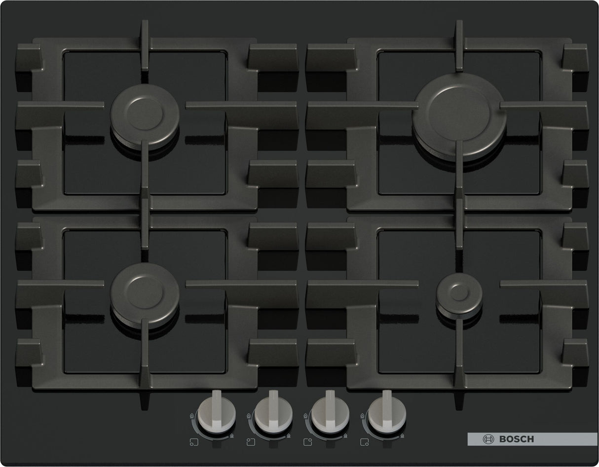 EAN 4242005437856 - Bosch Serie 4 PNP6B6K40 hobs Negro Integrado 59 cm Encimera de gas 4 zona(s) imagen 2