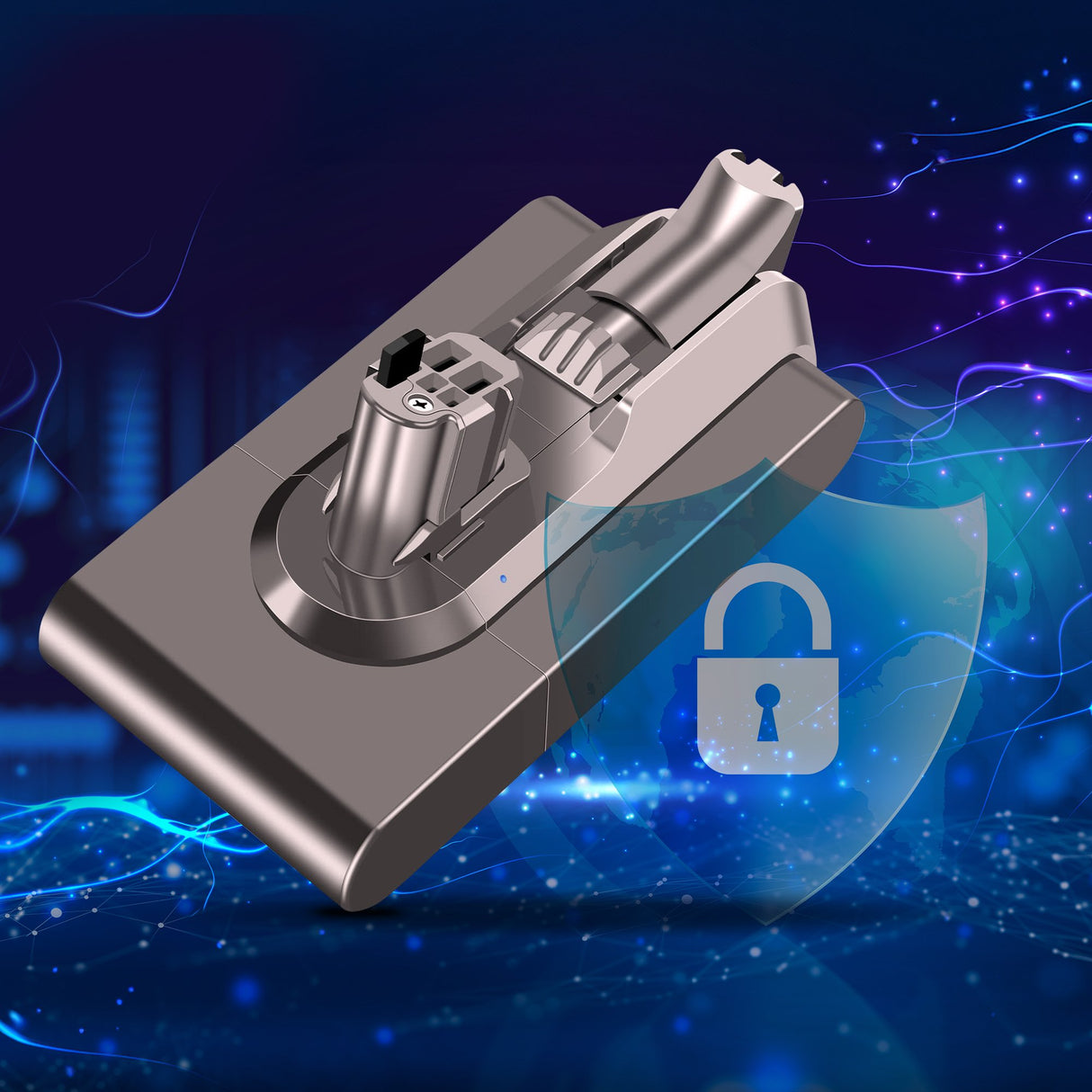 EAN 5907207222981 - Extralink BATERIA DYSON, V11 (CLICK TYPE) 25.2V 3000MAH batería recargable industrial imagen 5