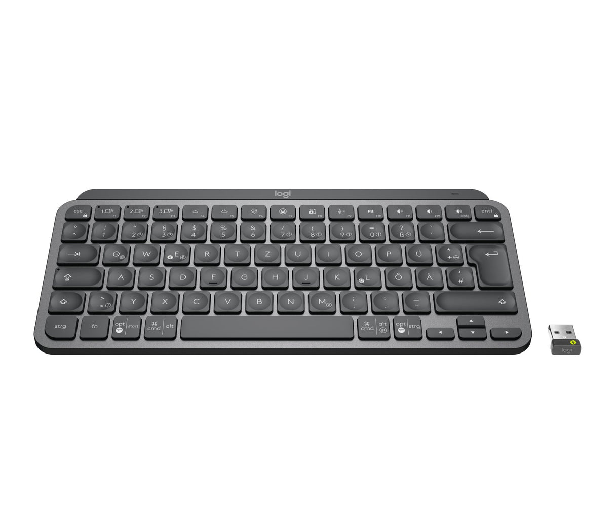 EAN 5099206101463 - Logitech MX Keys Mini For Business teclado Oficina RF Wireless + Bluetooth QWERTZ Alemán Grafito imagen 2
