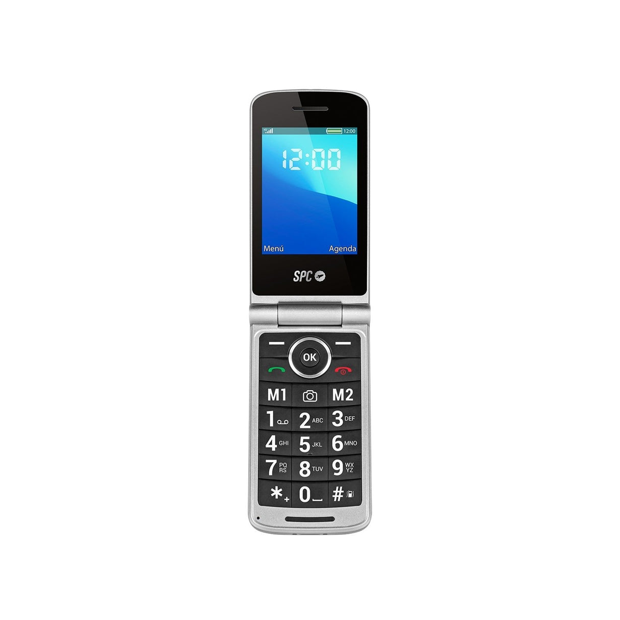Spc Telefono Movil Prince 4g Black 4g/ Bt5.1/ Botón Sos/ Radio Fm/ 2 Memorias Directas/ Smart Help