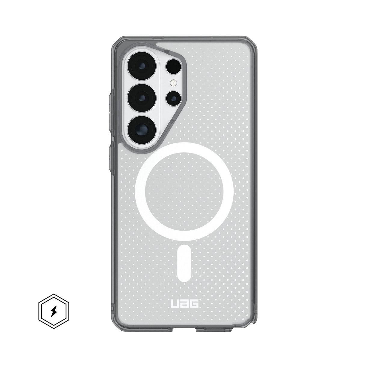 Funda Uag Dot Cristalino Hielo Ceniza Samsung Galaxy S26 Ultra
